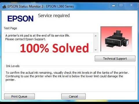 Computer Tutorials Live - EPSON L130 Waste Ink Pad