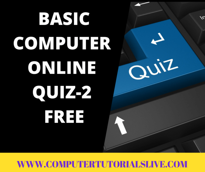 Computer Online Quiz 2 Free