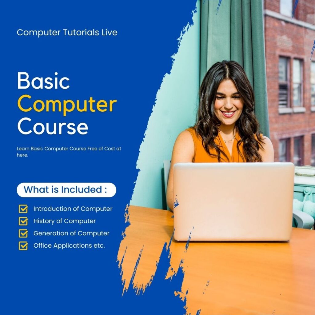 Computer Tutorials Live Free 2023 Basic Computer Course Computer Tutorials Live